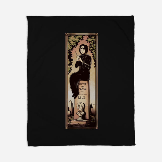 Dear Beloved Lily-none fleece blanket-Fishmas