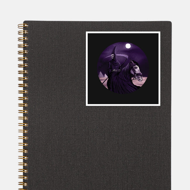 Death-none glossy sticker-andyhunt