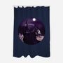 Death-none polyester shower curtain-andyhunt