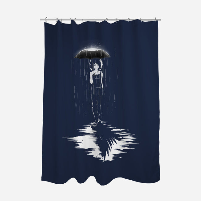 Death Wish-none polyester shower curtain-Ionfox