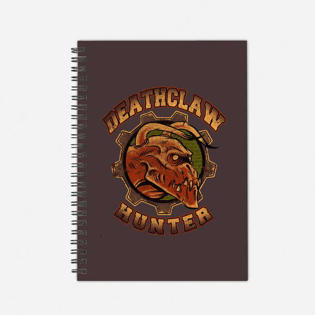 Deathclaw Hunter-none dot grid notebook-Fishmas