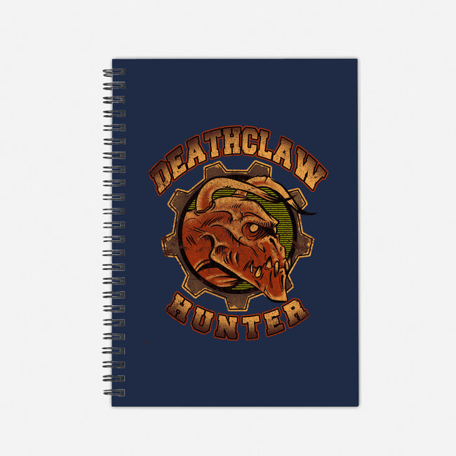 Deathclaw Hunter-none dot grid notebook-Fishmas