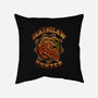 Deathclaw Hunter-none removable cover w insert throw pillow-Fishmas
