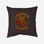 Deathclaw Hunter-none removable cover w insert throw pillow-Fishmas