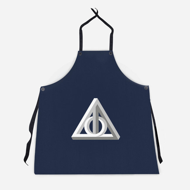Deathly Impossible-unisex kitchen apron-Retro Review