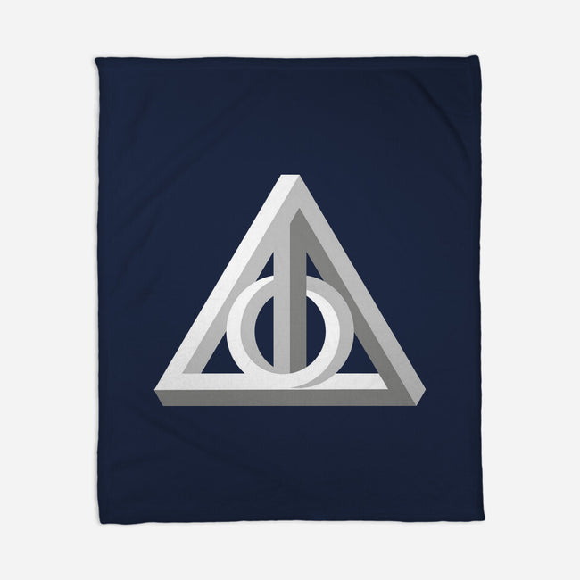 Deathly Impossible-none fleece blanket-Retro Review