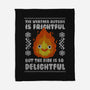 Delightful Fire!-none fleece blanket-Raffiti