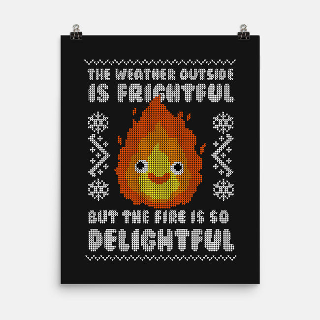Delightful Fire!-none matte poster-Raffiti