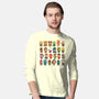 Delightfully Cute Little Heroes-mens long sleeved tee-mattkaufenberg