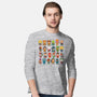 Delightfully Cute Little Heroes-mens long sleeved tee-mattkaufenberg