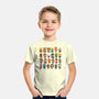 Delightfully Cute Little Heroes-youth basic tee-mattkaufenberg