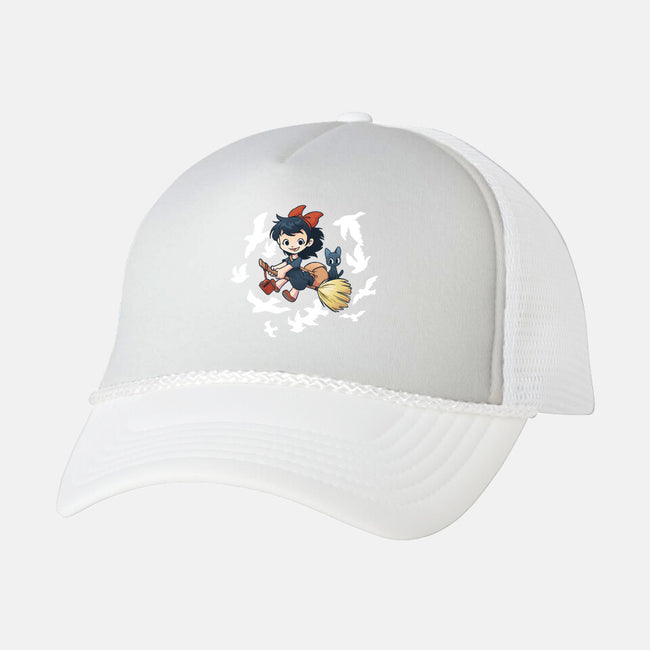 Delivery!-unisex trucker hat-DoOomcat