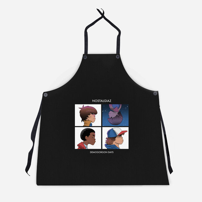 Demogorgon Days-unisex kitchen apron-jpzilla