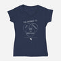 Diagram of Everything-womens v-neck tee-atteoM
