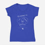 Diagram of Everything-womens v-neck tee-atteoM