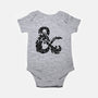 Dice Dragon-baby basic onesie-shirox