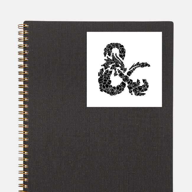 Dice Dragon-none glossy sticker-shirox