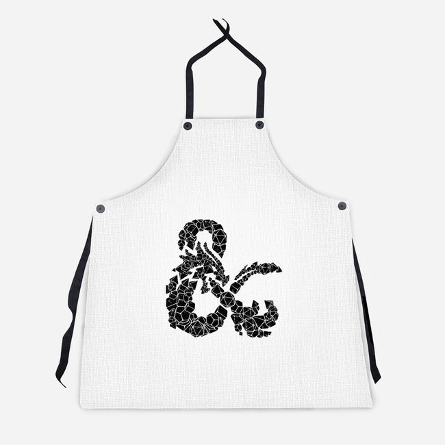 Dice Dragon-unisex kitchen apron-shirox