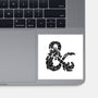 Dice Dragon-none glossy sticker-shirox