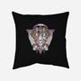 Digital Light-none removable cover throw pillow-Typhoonic