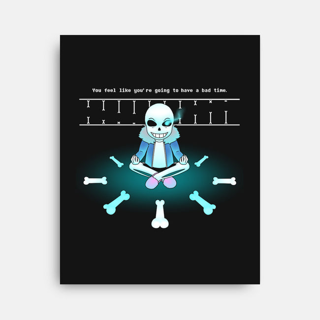 Do You Want To Have A Bad Time?-none stretched canvas-Alease