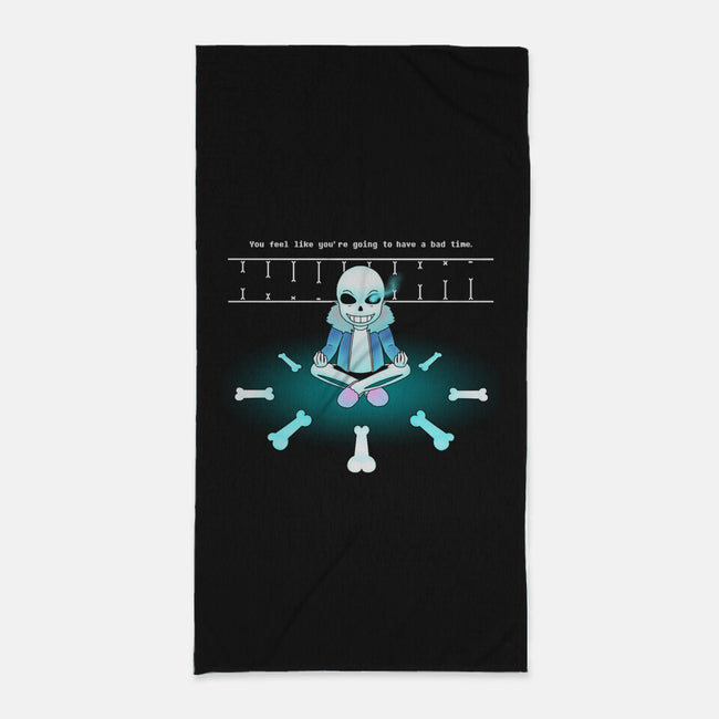 Do You Want To Have A Bad Time?-none beach towel-Alease