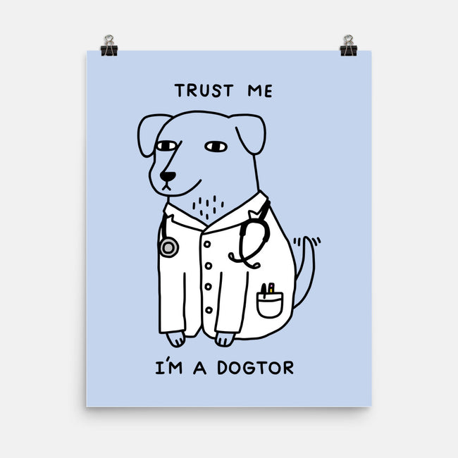 Dogtor-none matte poster-Obinsun