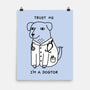 Dogtor-none matte poster-Obinsun