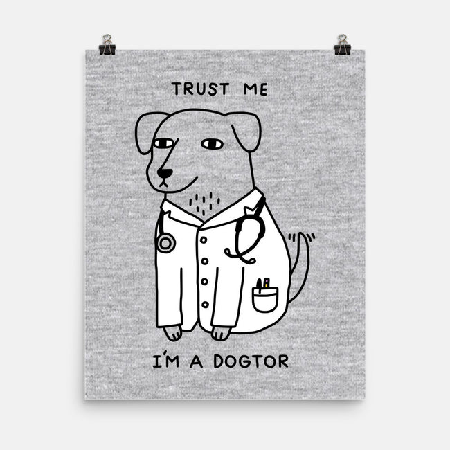 Dogtor-none matte poster-Obinsun