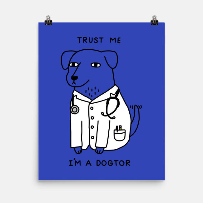 Dogtor-none matte poster-Obinsun