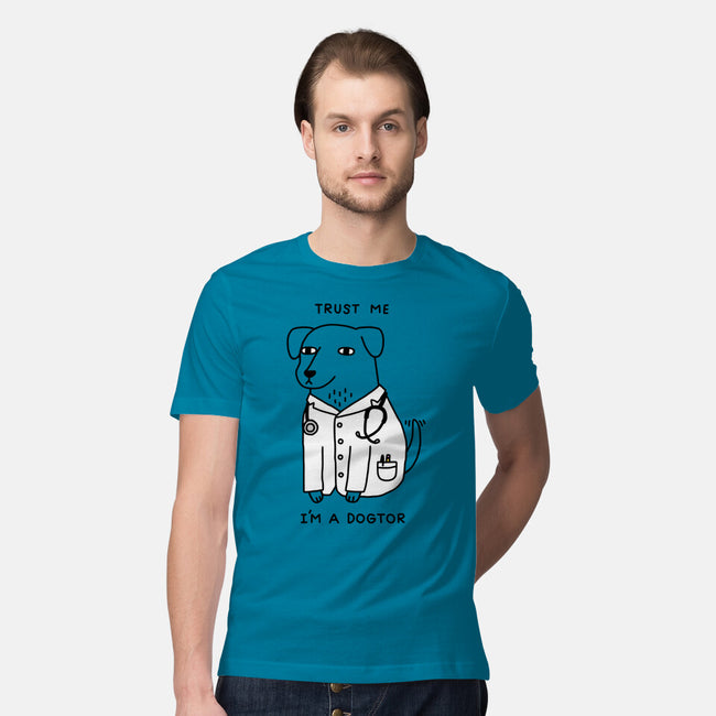 Dogtor-mens premium tee-Obinsun