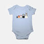 Doll Friends-baby basic onesie-ChocolateRaisinFury