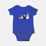 Doll Friends-baby basic onesie-ChocolateRaisinFury