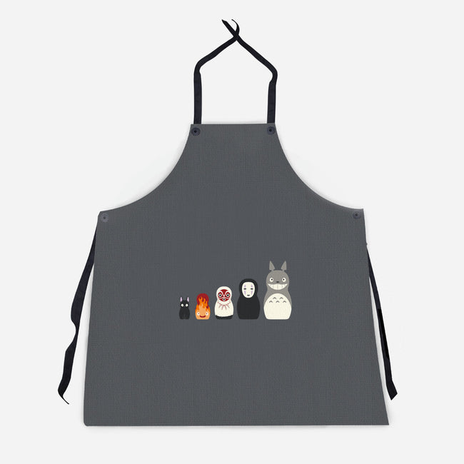 Doll Friends-unisex kitchen apron-ChocolateRaisinFury