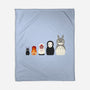 Doll Friends-none fleece blanket-ChocolateRaisinFury
