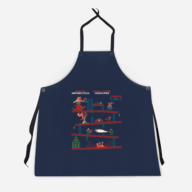 Donkey Thing-unisex kitchen apron-mikehandyart