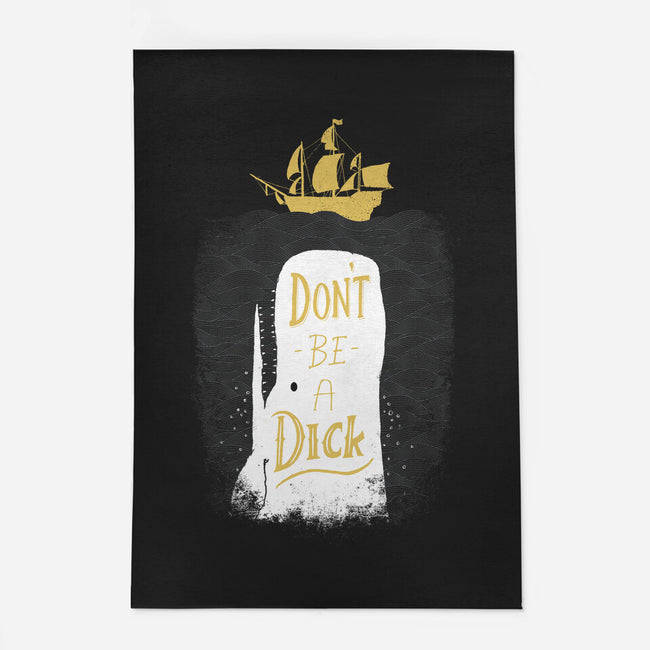 Don't Be a Dick-none indoor rug-DinoMike