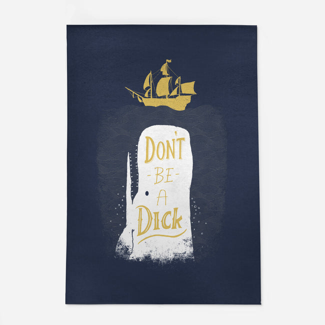 Don't Be a Dick-none indoor rug-DinoMike