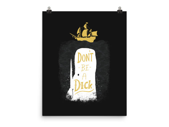 Don't Be a Dick