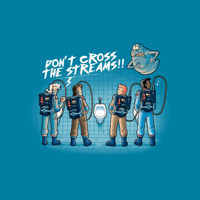 Don't Cross The Streams-none stretched canvas-trheewood