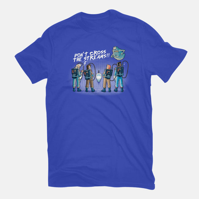 Don't Cross The Streams-unisex basic tee-trheewood