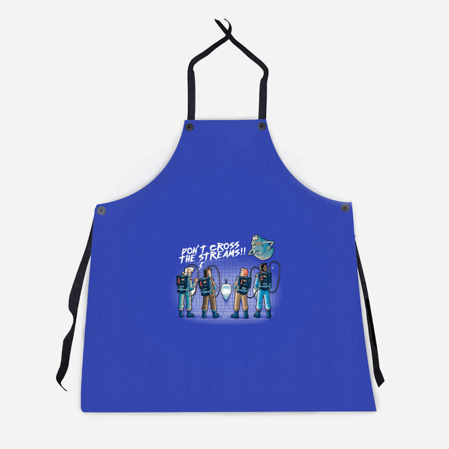 Don't Cross The Streams-unisex kitchen apron-trheewood