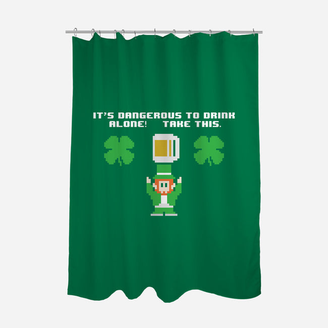 Don't Drink Alone-none polyester shower curtain-jrberger