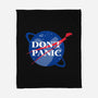 Don't Panic-none fleece blanket-Manoss1995