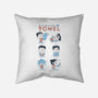Don't Panic And Carry A Towel-none removable cover throw pillow-queenmob