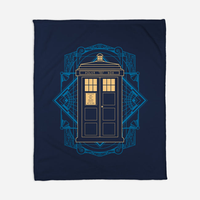 Dr Deco-none fleece blanket-ChocolateRaisinFury