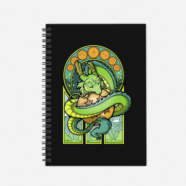 Dragon Shenron-none dot grid notebook-xMorfina