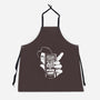 Drink Milk and Kick Ass-unisex kitchen apron-butcherbilly