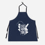 Drink Milk and Kick Ass-unisex kitchen apron-butcherbilly