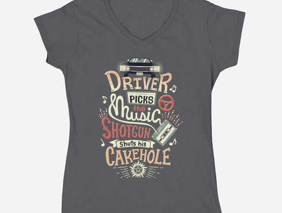 Driver Picks the Music